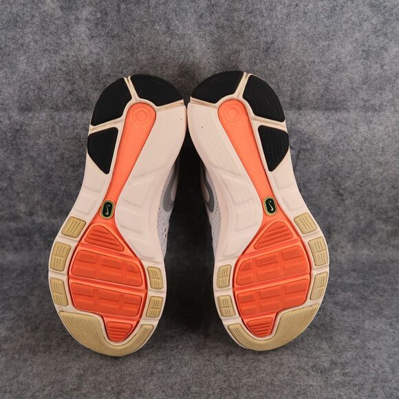 Nike Shoes Womens 7.5 Athletic Trainer Lunarglide 4 Running Sneaker Comfort Grey - Picture 10 of 13